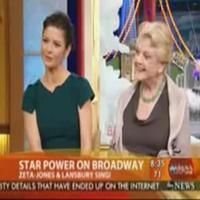 STAGE TUBE: Angela Lansbury & Catherine Zeta-Jones Appear on GOOD MORNING AMERICA